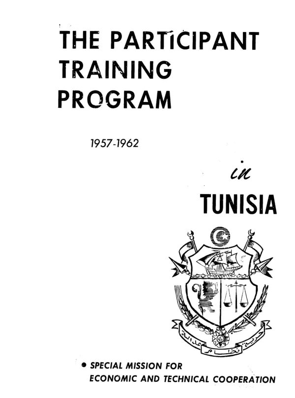 An evaluation of the Agency for International Development participant training program in Tunisia : final report