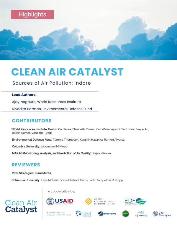 Indore Air Pollution Report: Key Findings and Future Strategies