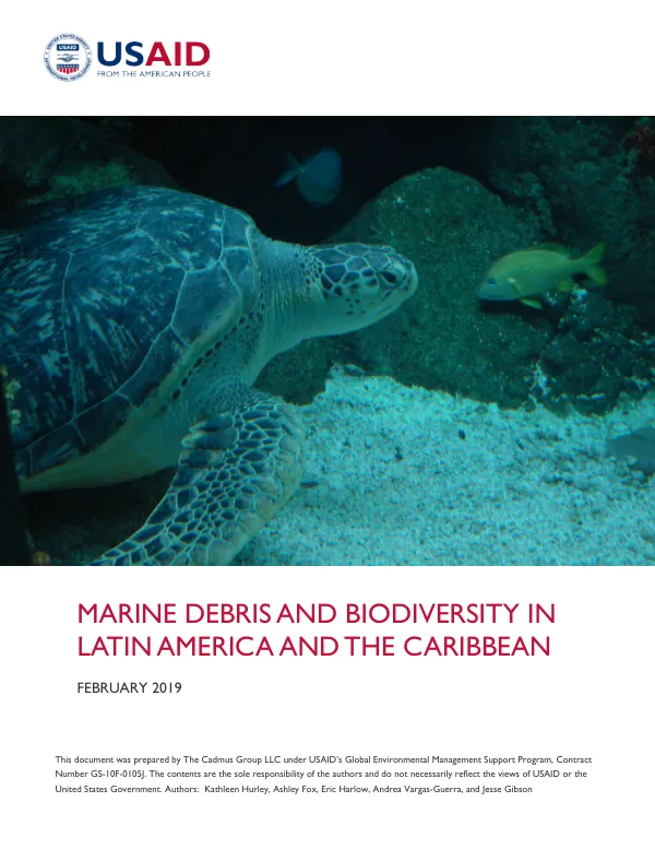 USAID White Paper: Marine Debris and Biodiversity in Latin America and the Caribbean
