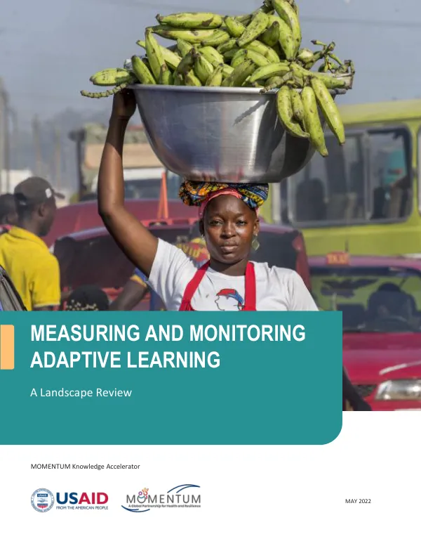 Measuring and Monitoring Adaptive Learning: A Landscape Review