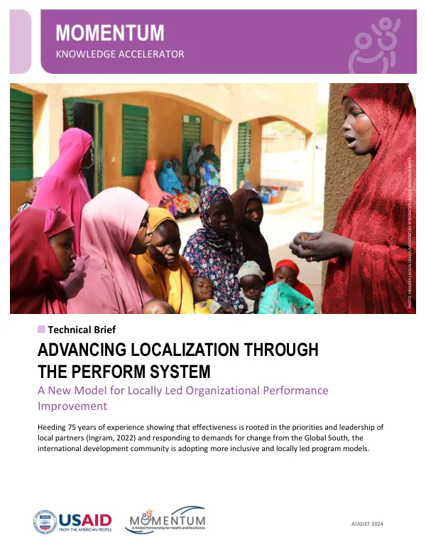 Advancing Localization Through the PERFORM System