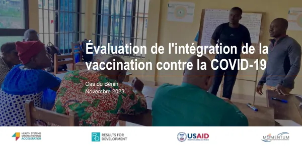 Evaluation of COVID-19 Vaccination Integration in Benin