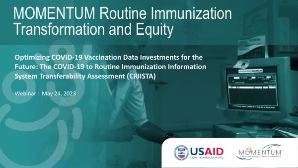 CRIISTA Webinar: May 24, 2023 - Final Slides