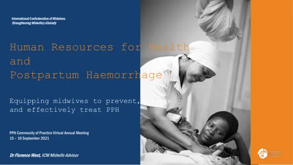 PPH Community of Practice Annual Meeting: Midwifery and PPH Prevention