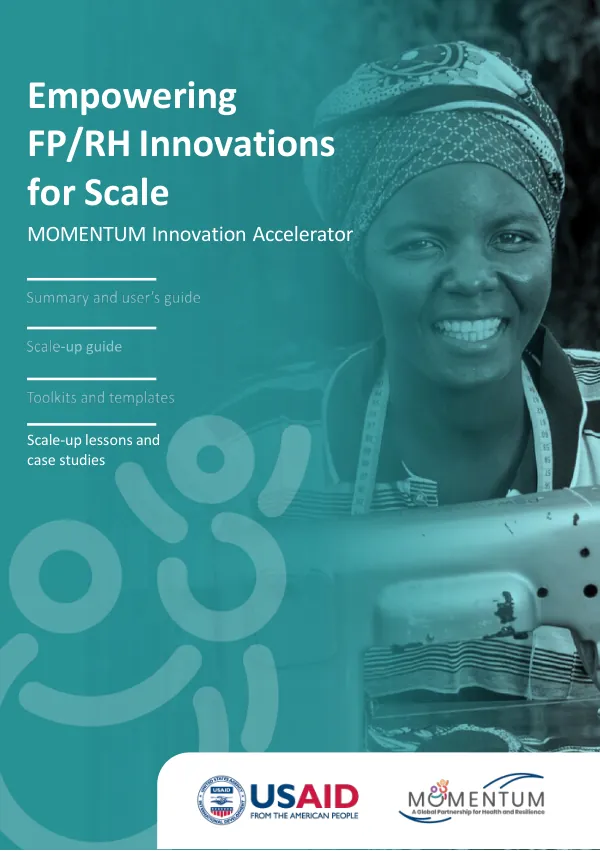 FP/RH Innovation Scale-Up Lessons and Framework