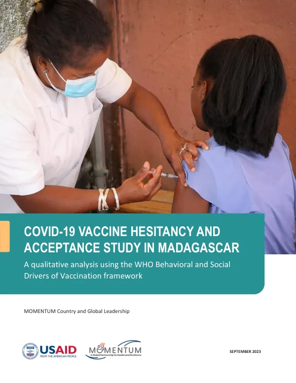 MOMENTUM Report: COVID-19 Vaccine Hesitancy and Acceptance in Madagascar – A Qualitative Analysis