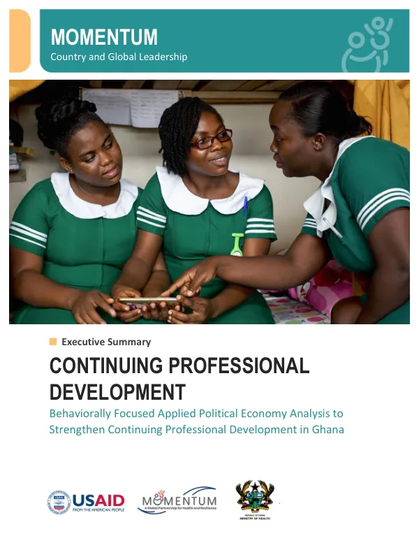 Executive Summary: Strengthening Continuing Professional Development in Ghana
