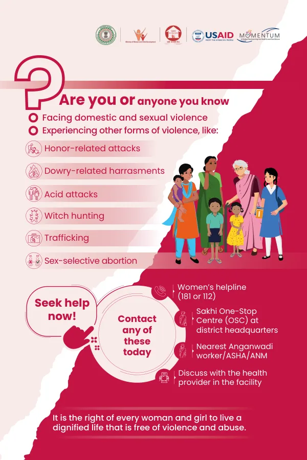Health Facility Poster: Violence and Harassment Resources