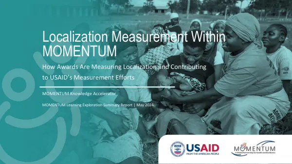 MOMENTUM Localization Measurement Report
