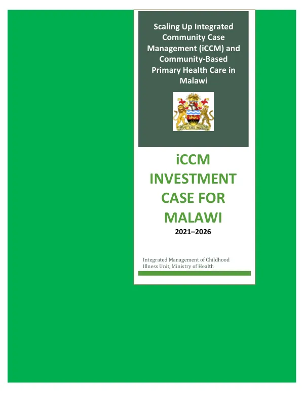 Malawi iCCM Investment Case