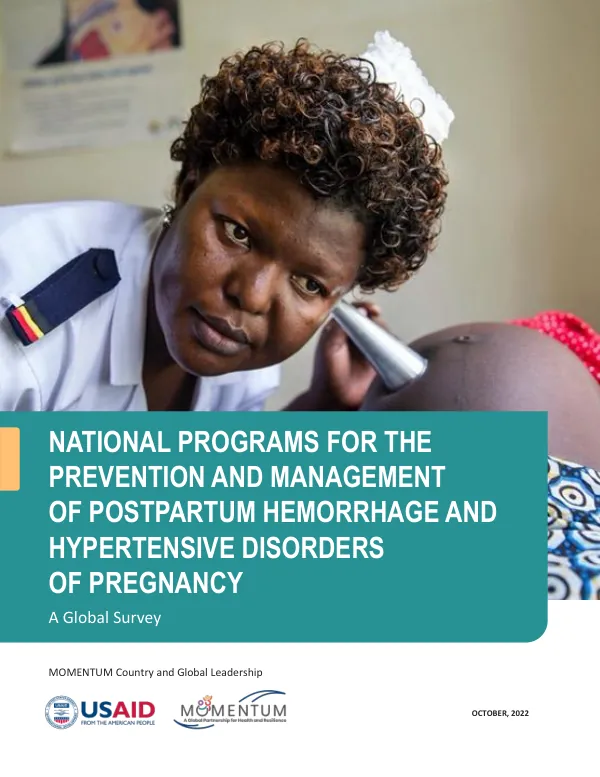 Global Survey on National Programs for PPH and HDP Management (2022)