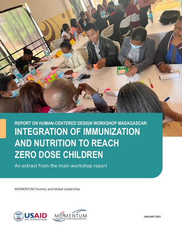 MCGL Report: Integrating Immunization and Nutrition to Reach Zero-Dose Children in Madagascar