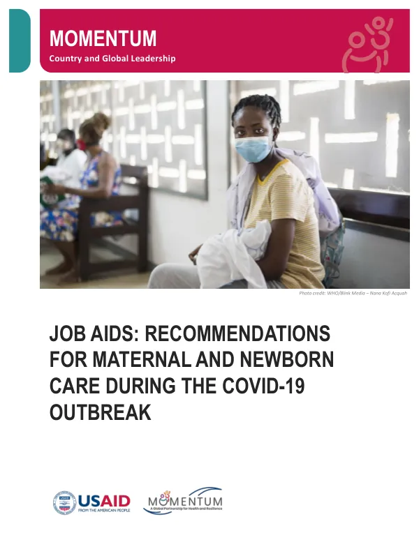 MCGL Modifications to Maternal and Newborn Care During COVID-19