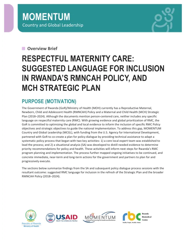 MCGL Rwanda RMC Policy Language Document Final