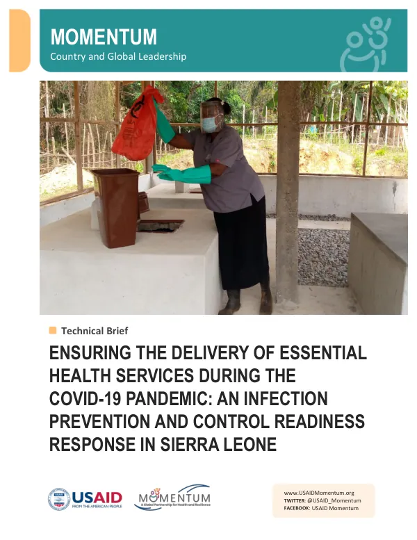 Ensuring Essential Health Services During COVID-19: IPC Readiness in Sierra Leone