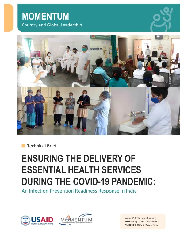 Ensuring Essential Health Services During COVID-19: India's IPC Readiness Response