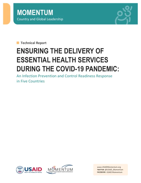 WASH-IPC 5 Country Program Report: Ensuring Essential Health Services During COVID-19