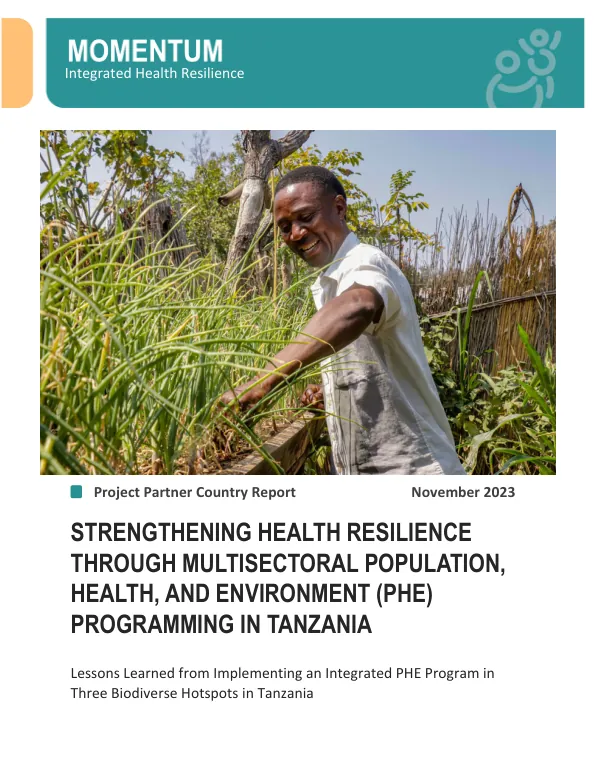 MIHR Tanzania PHE Report 12.4.2023