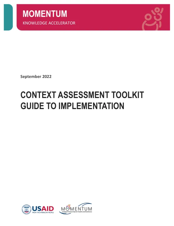 MKA Context Assessment Toolkit Guide