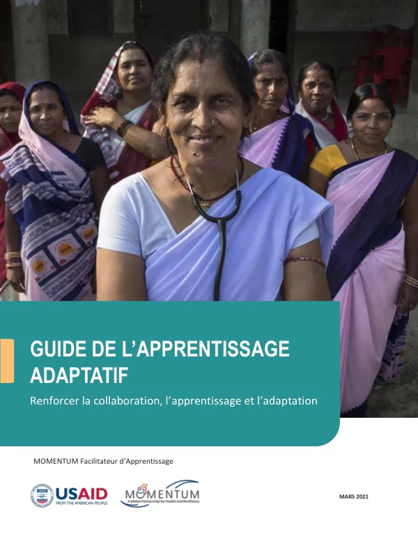 MOMENTUM Adaptive Learning Guide: Strengthening Collaboration, Learning, and Adaptation