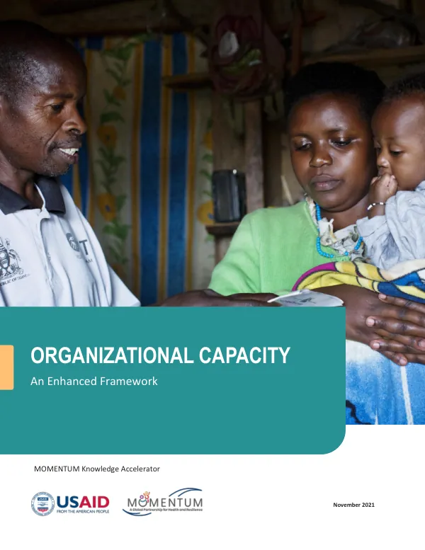 MOMENTUM Enhanced Organizational Capacity Framework
