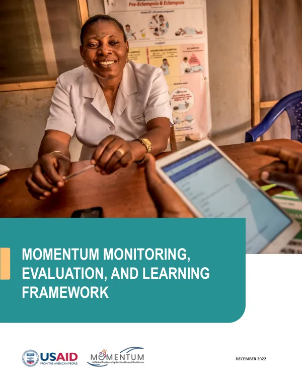 MOMENTUM Monitoring, Evaluation, and Learning Framework