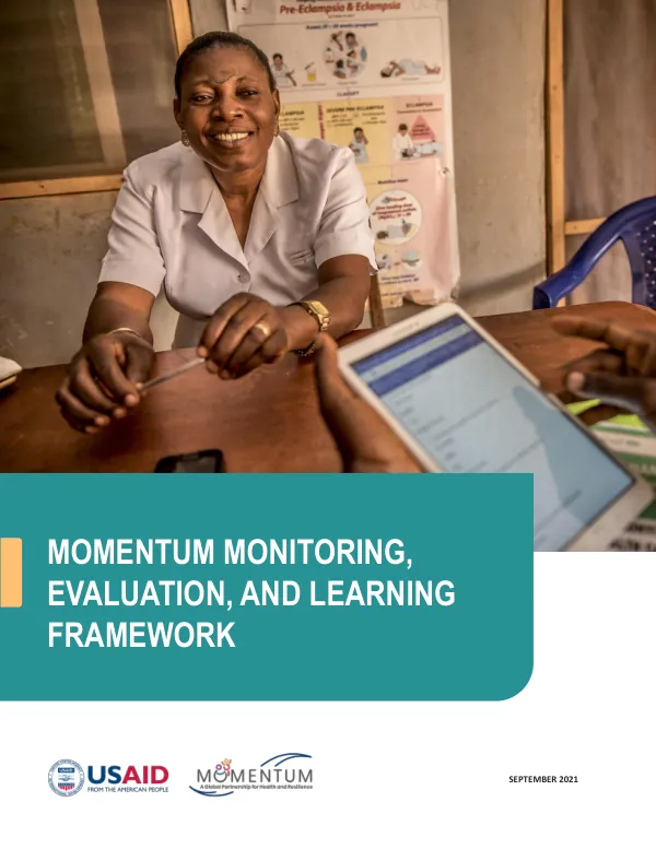 MOMENTUM Monitoring, Evaluation, and Learning Framework