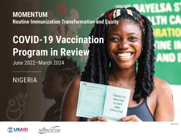 Nigeria COVID-19 Vaccination Program Review Report