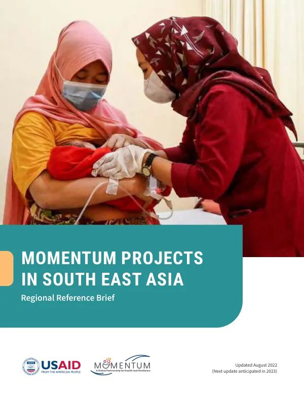 MOMENTUM Projects in Southeast Asia: 2022 Regional Brief