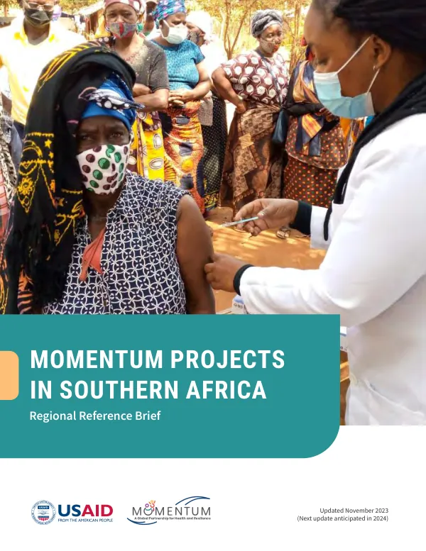 MOMENTUM Regional Reference Brief – Southern Africa (2023 Update)