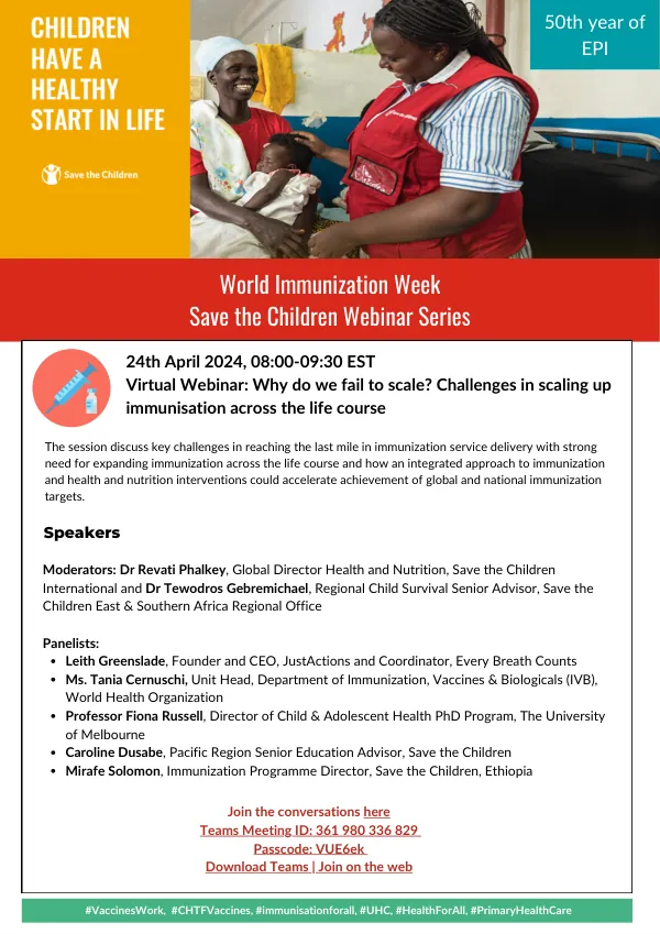 SC Flier: WIW Webinar - April 24 - Why Do We Fail to Scale