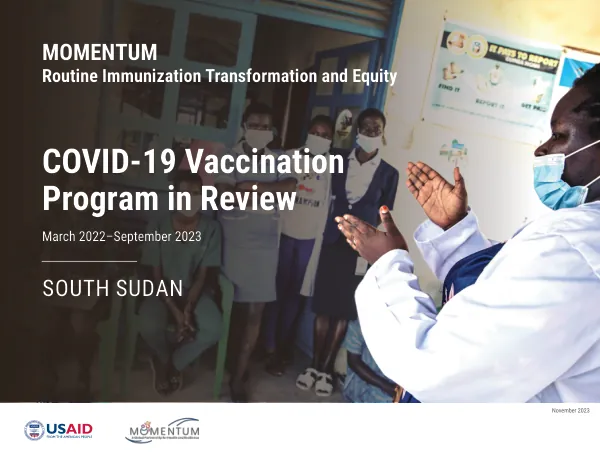 South Sudan: COVID-19 Vaccination Program Review