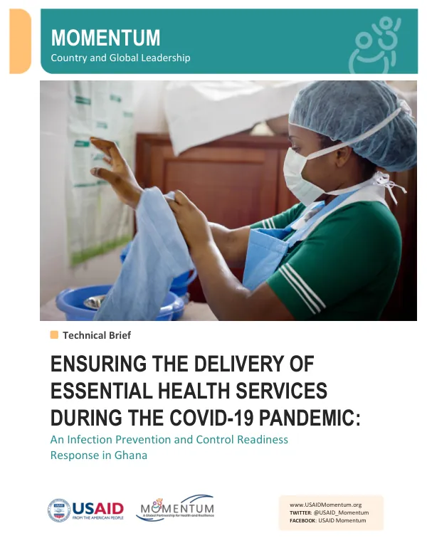 Ghana COVID-19: WASH-IPC Response for Essential Health Services