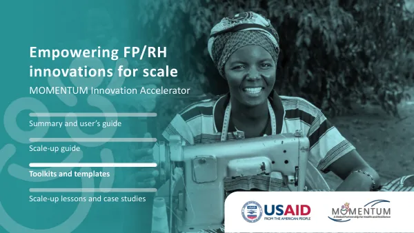Templates for Empowering FP/RH Innovations for Scale