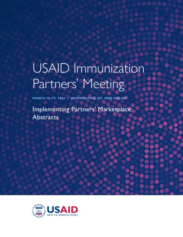 USAID Meeting Abstracts FINAL