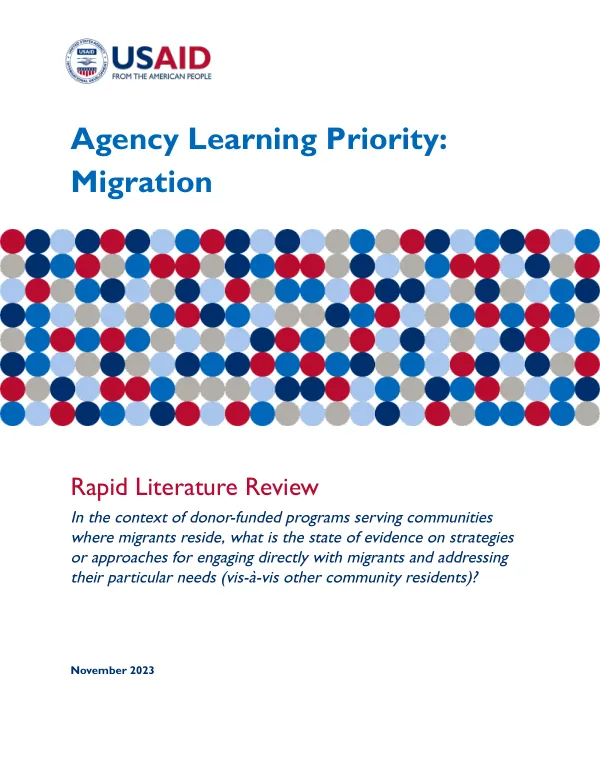 2023 Migration ALA Rapid Literature Review