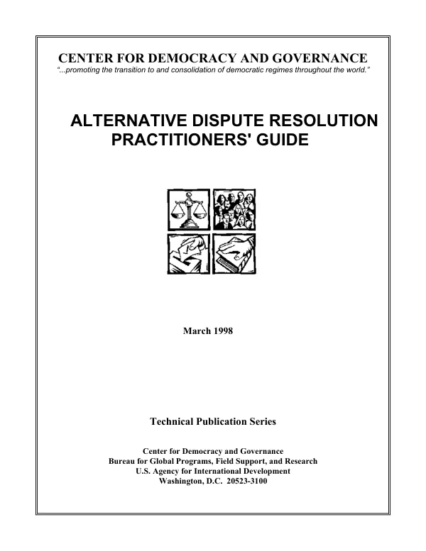 Alternative Dispute Resolution Guide