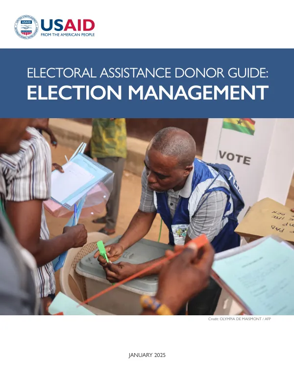 Election Management Assistance Donor Guide