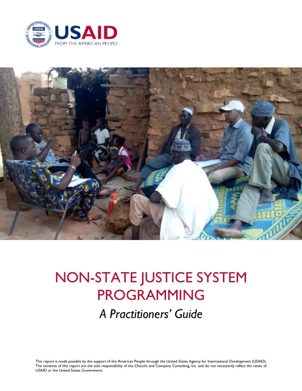 Guide to Non-State Justice System Programming