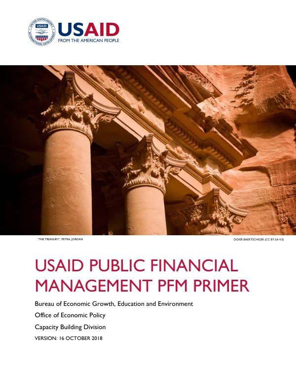 USAID PFM Primer: Public Financial Management Guide
