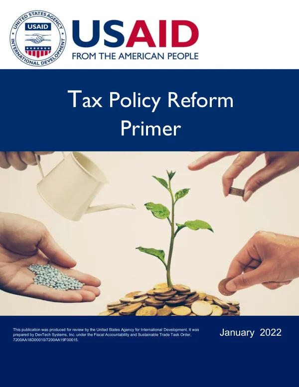 Tax Policy Reform Primer