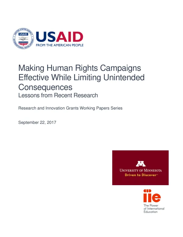 University of Minnesota Human Rights FINAL