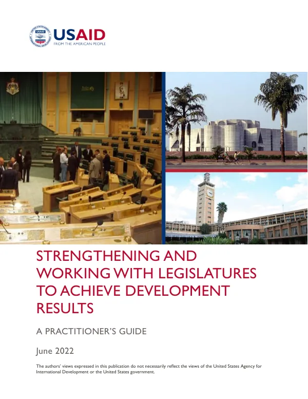 USAID Guide: Strengthening Legislatures for Development Results