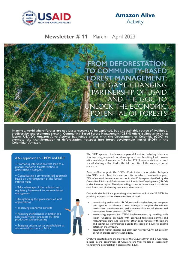 From Deforestation to Community-Based Forest Management: The Game-Changing Partnership of USAID and the GOC to Unlock the Economic Potential of Forests