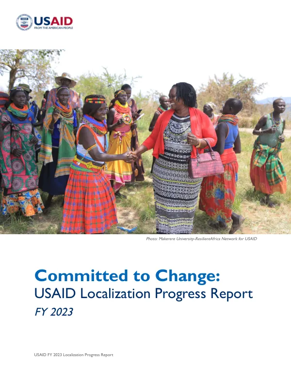 Committed to Change: USAID Localization Progress Report FY2023