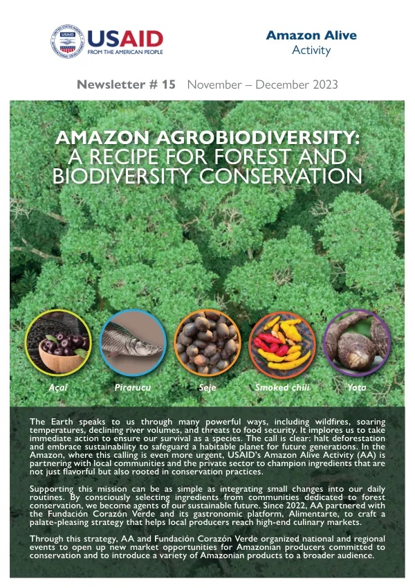 Amazon Agrobiodiversity: A Recipe for Forest and Biodiversity Conservation