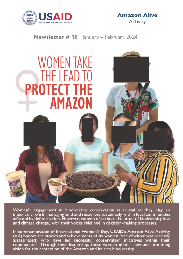 Women Take the Lead to Protect the Amazon