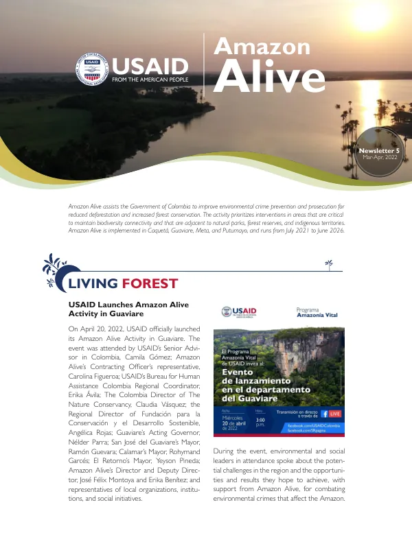 Amazon Alive Newsletter 5