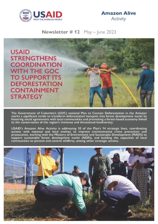 USAID Strengthens Coordination with the GOC to Support Its Deforestation Containment Strategy
