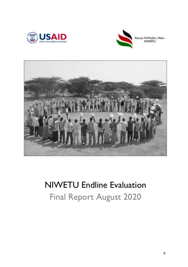 NIWETU Endline Evaluation